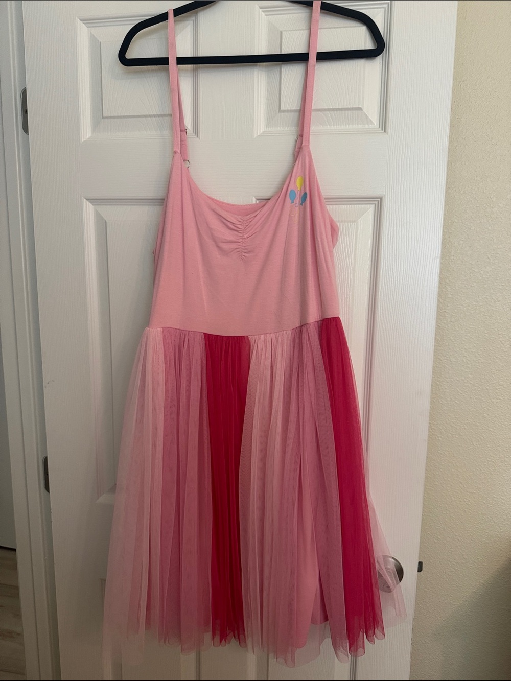 Hasbro My little pony Pink and Hot Pink Layered Tulle Party costume